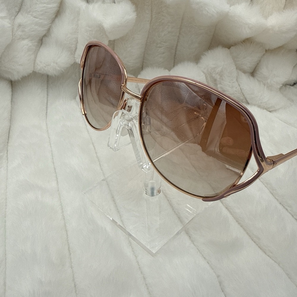 Laundry by Shelli Segal HOLLYWOOD GLAM Sunglasses -PINK & ROSE GOLD -Glamorous